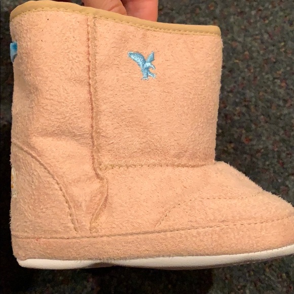 NWOT from 🇯🇵 Japan plush warm super soft baby boots! W colourful laces - Picture 5 of 8